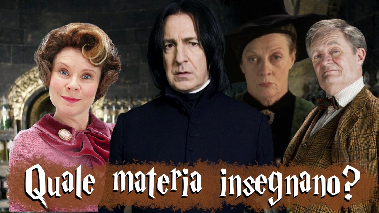 Harry Potter Quiz Sai Cosa Insegnano Questi Professori Di Hogwarts