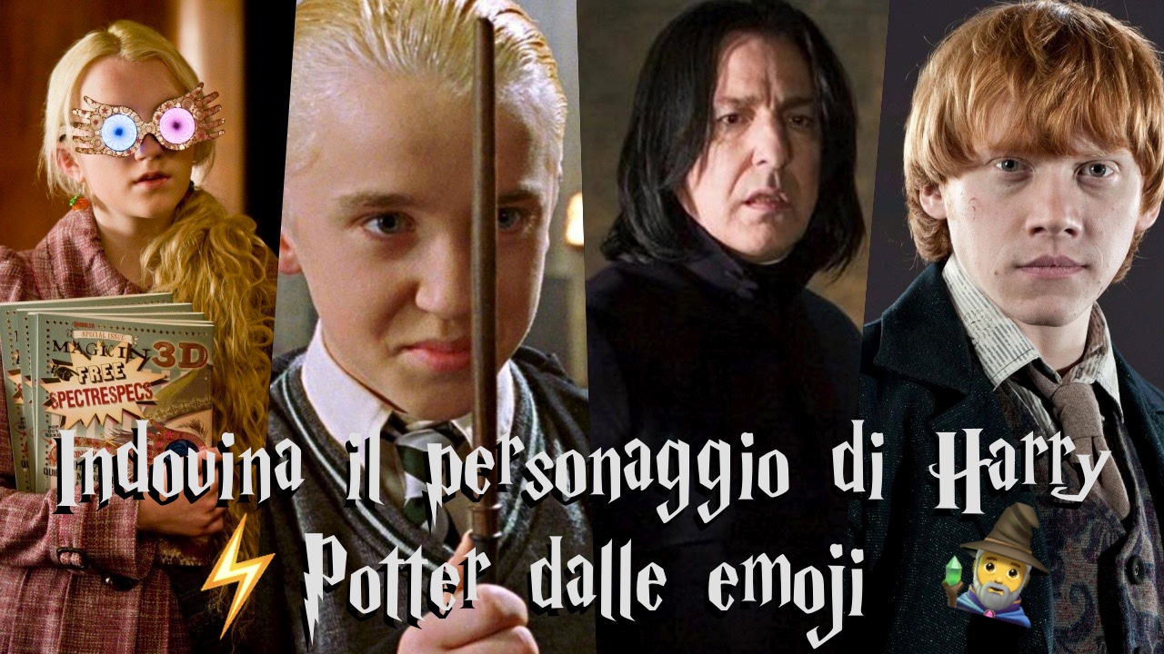 Harry Potter Quiz Sai Riconoscere Il Personaggio Dalle Emoji