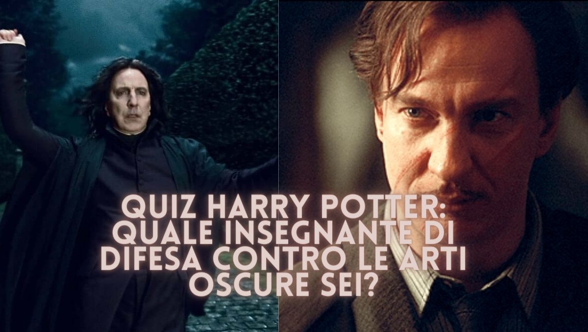 Quiz Harry Potter Quale Insegnante Di Difesa Contro Le Arti Oscure Sei