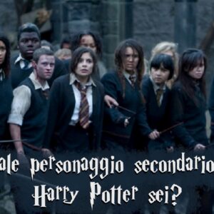Harry Potter Quiz: quale personaggio secondario sei?
