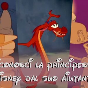 Disney Quiz: sai riconoscere la principessa Disney dal suo aiutante?