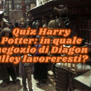 Quiz Harry Potter: in quale negozio di Diagon Alley lavoreresti?