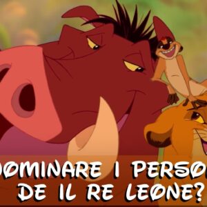 Disney Quiz: sai nominare tutti i personaggi de Il Re Leone?