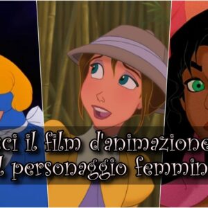 Disney Quiz: sai riconoscere il film d’animazione dal personaggio femminile?