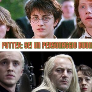 Quiz Harry Potter: sei un personaggio buono o cattivo?