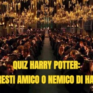 Quiz Harry Potter: saresti amico o nemico di Harry?