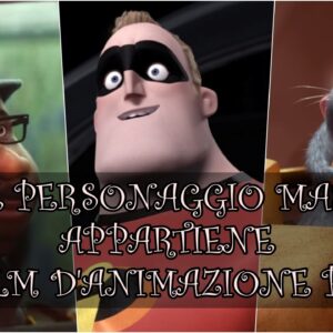 Pixar Quiz: quale personaggio maschile appartiene al film d’animazione?