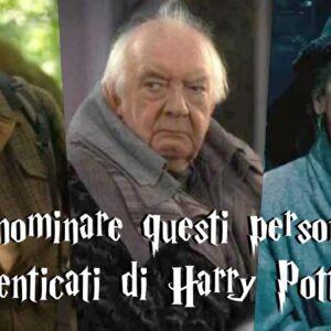 Harry Potter Quiz: ricordi il nome di questi personaggi dimenticati?