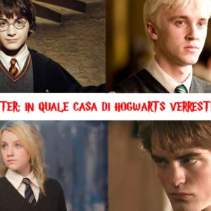 Quiz Harry Potter: in quale casa di Hogwarts verresti smistato/a?