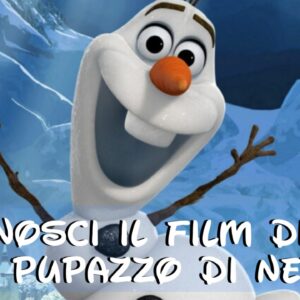 Disney Quiz: abbina il pupazzo di neve al film d’animazione giusto!