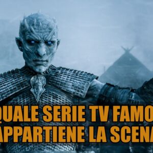 Quiz Vero o Falso: a quale serie TV famosa appartiene la scena?