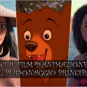 Quiz Vero o Falso: riconosci il film d’animazione Disney dal personaggio principale?