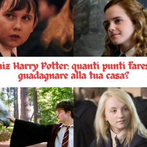 Quiz Harry Potter: quanti punti faresti guadagnare alla tua casa?