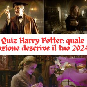 Quiz Harry Potter: quale pozione descrive il tuo 2024?