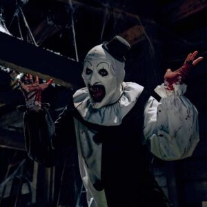 Terrifier 3: Art the Clown nel primo sanguinoso teaser trailer italiano del nuovo film della saga horror