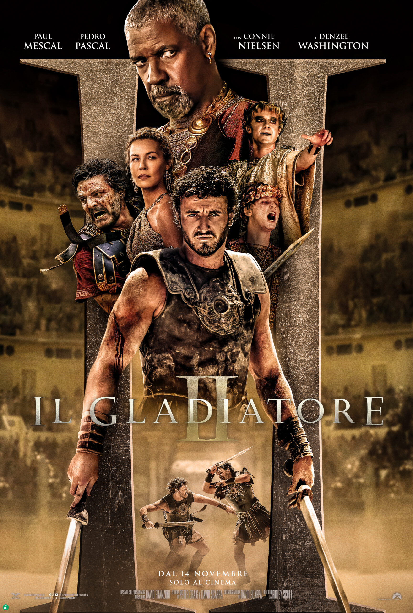 il gladiatore 2 trailer italiano