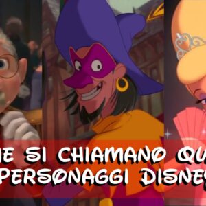 Disney Quiz: sai come si chiama questo personaggio?