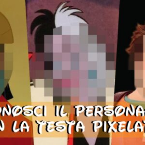 Disney Quiz: riconosci il personaggio con la testa pixelata!